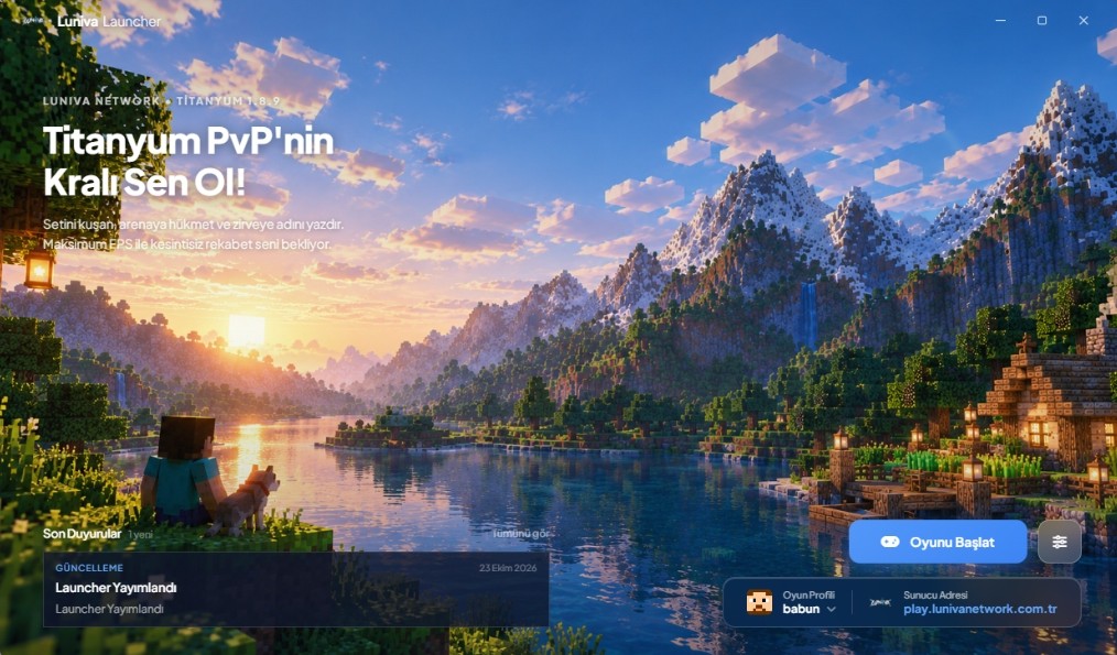 Luniva Launcher Ana Ekran